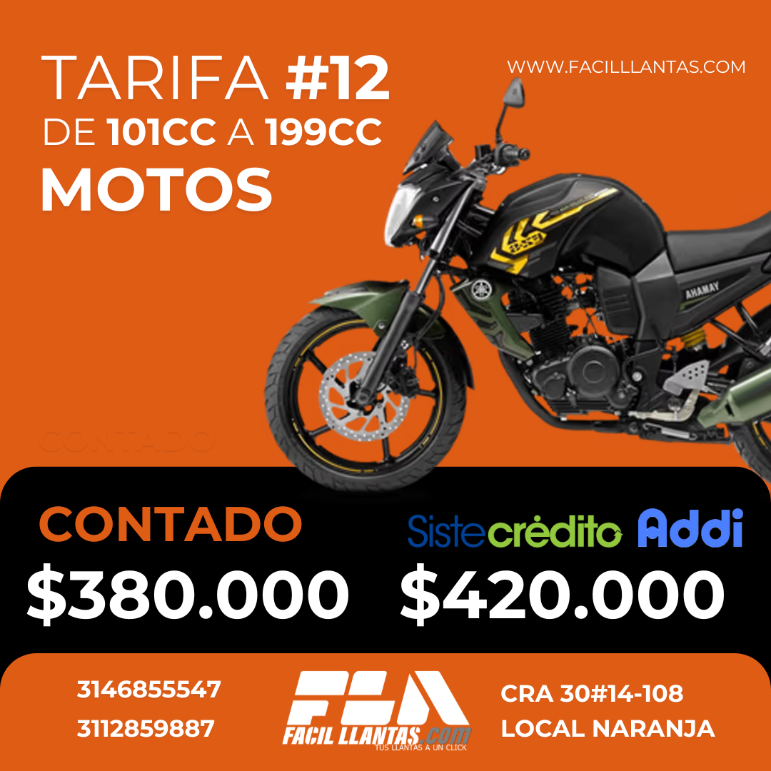 SOAT para Moto de 100 a 200cc