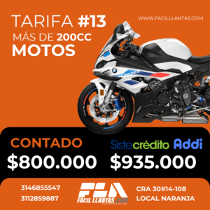 SOAT para Moto mas de 200cc