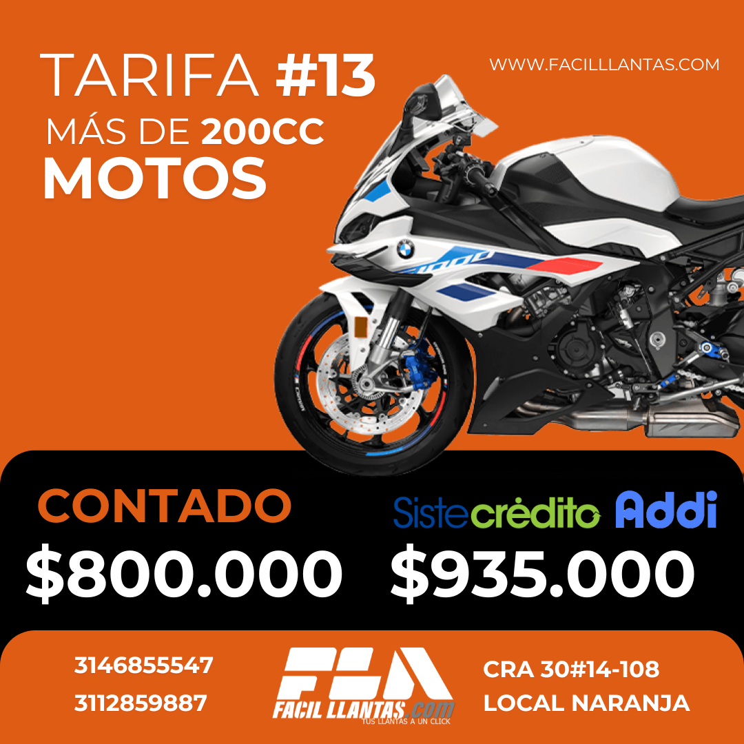 SOAT para Moto mas de 200cc