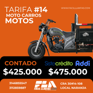 SOAT para Motocarro